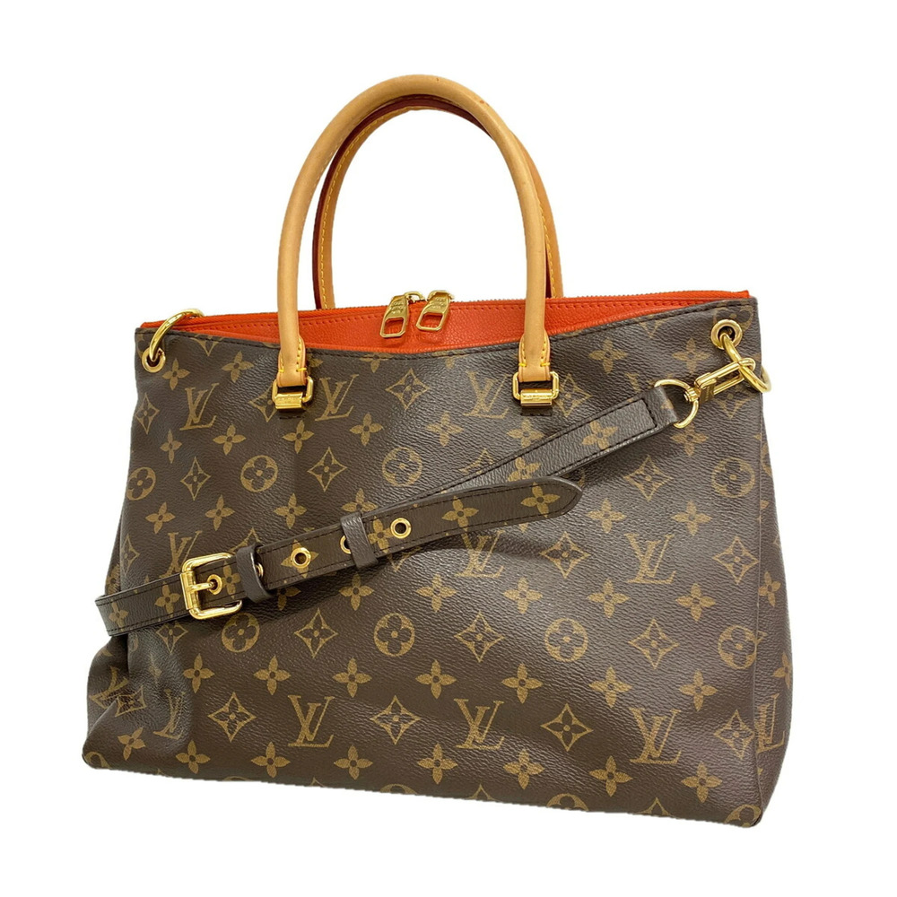 Louis Vuitton Monogram Pallas Handbag M41148 Clementine 2-way bag for women O...